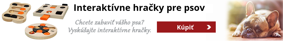 Interaktívne hračky pre psov